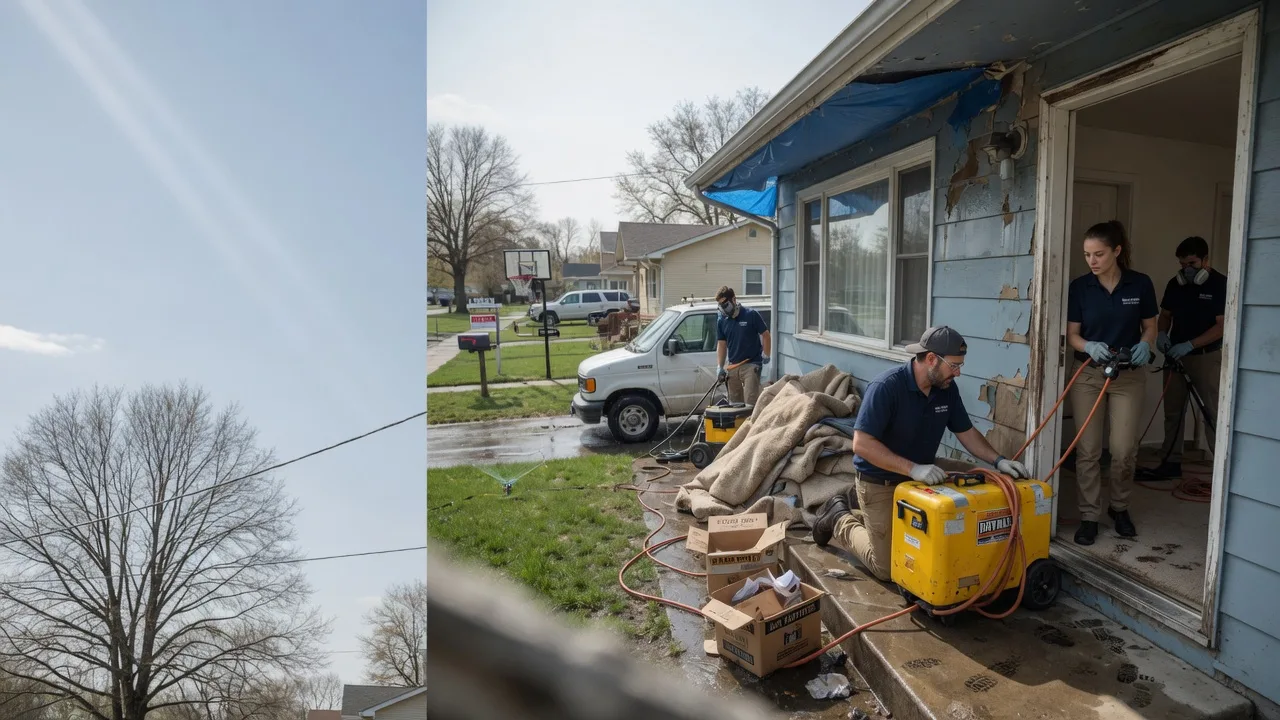 Basement Flood Cleanup in Madison, PA near me